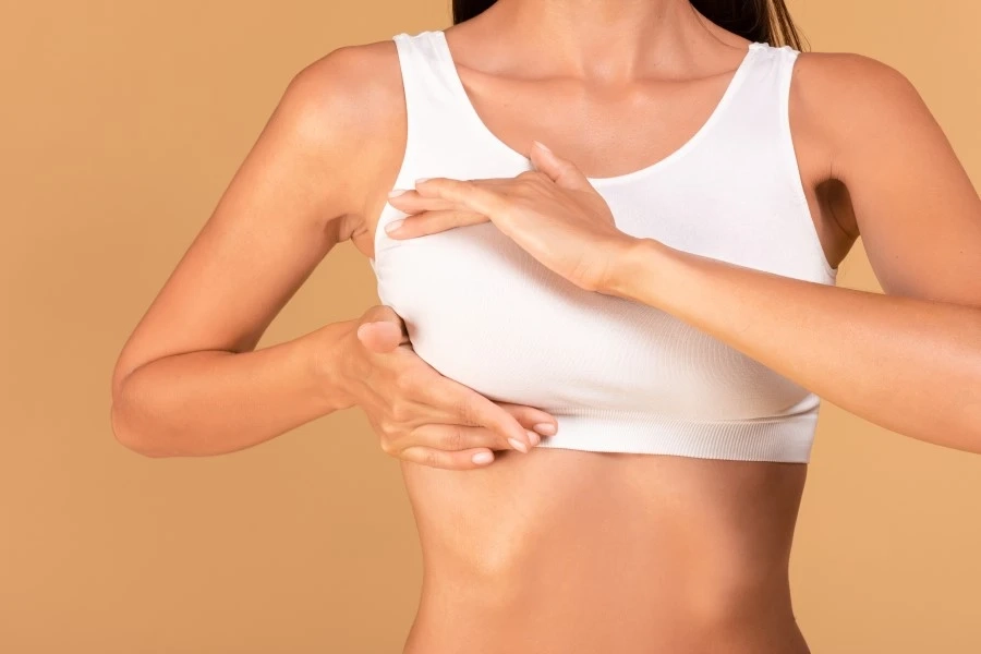breast-self-screening-concept-young-woman
