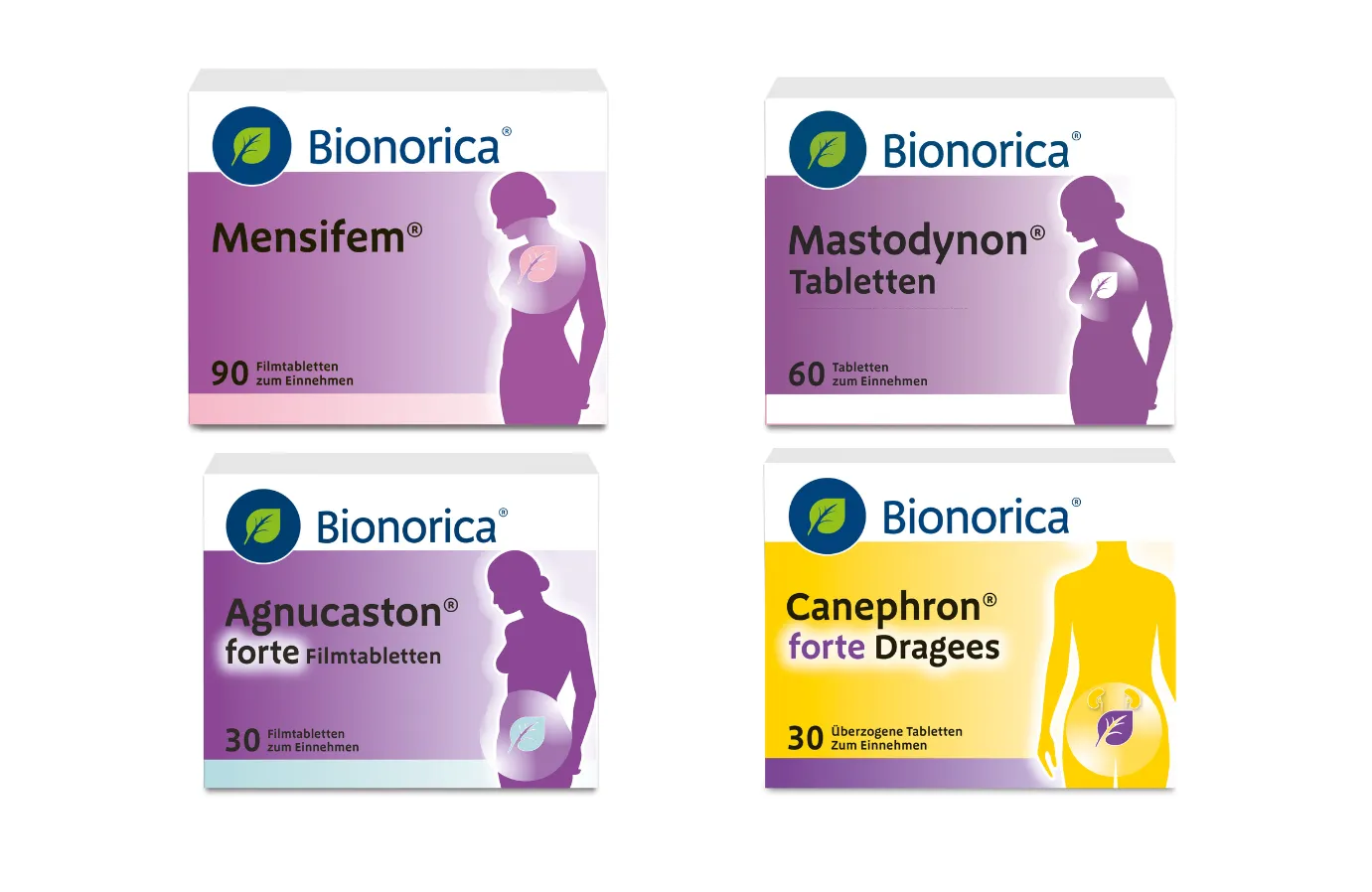 Frauengesundheit Packshots
