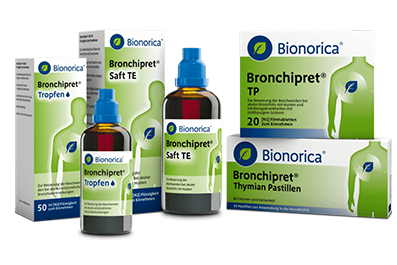Bronchipret Packungsabbildungen Bionorica