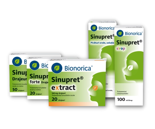 Sinupret products