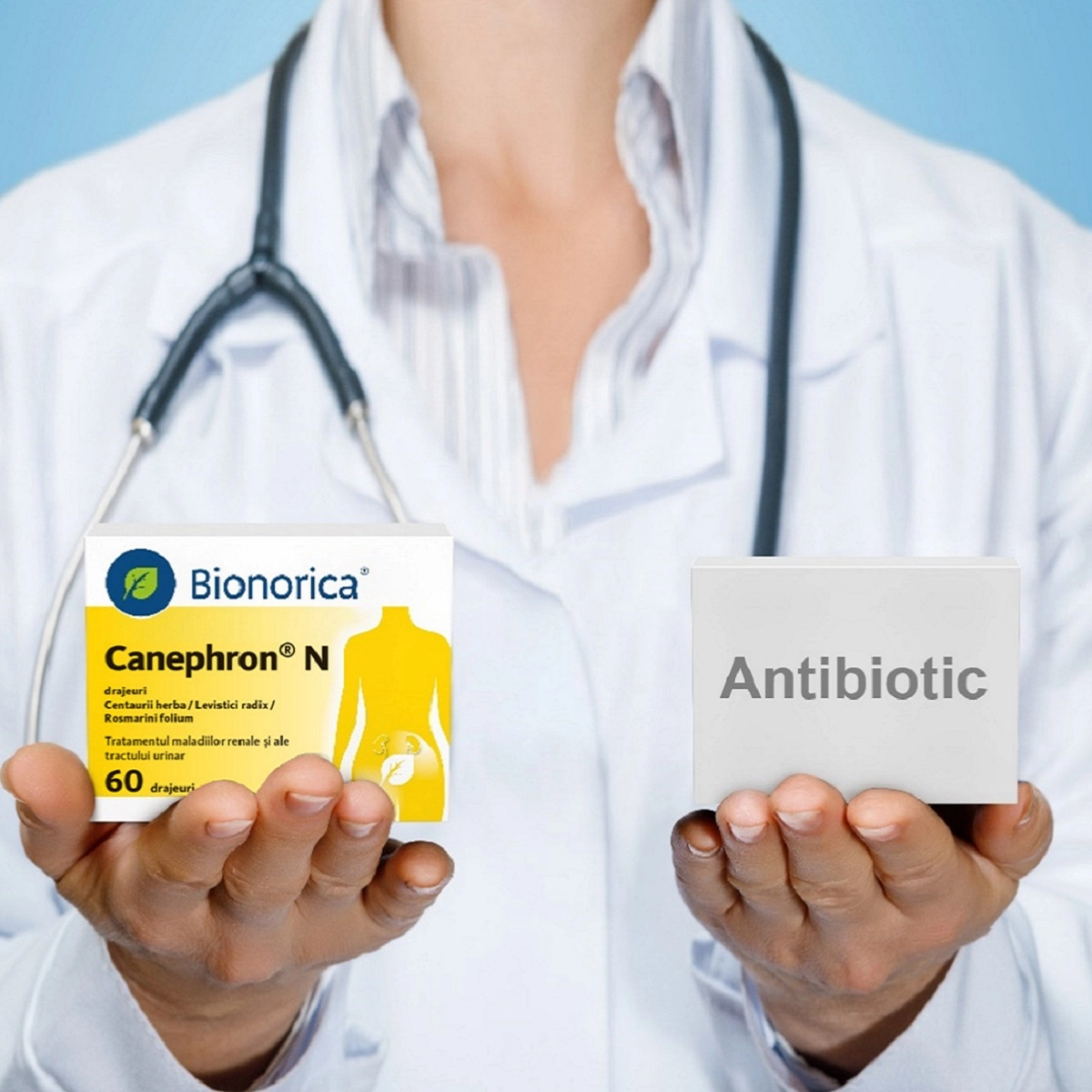 Канефрон® версус антибиотик в ИМВП