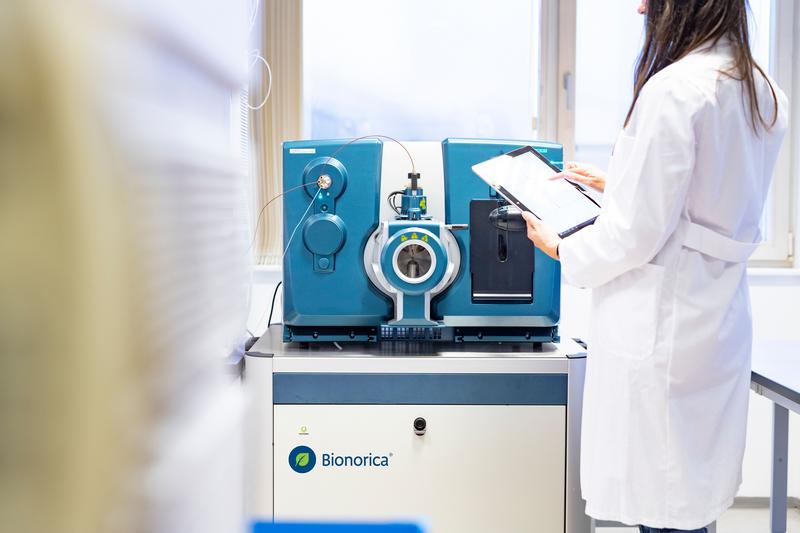 Triple-Quadrupol-Massenspektrometer bei Bionorica research